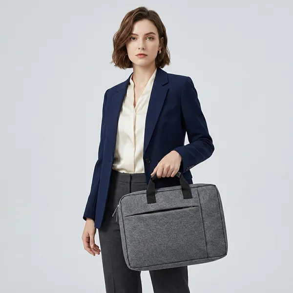 Dark_Grey_Premium_Polyester_Laptop_Bag_With_Water-Resistant_Fabric_And_Padded_Sleeve_For_Unisex
