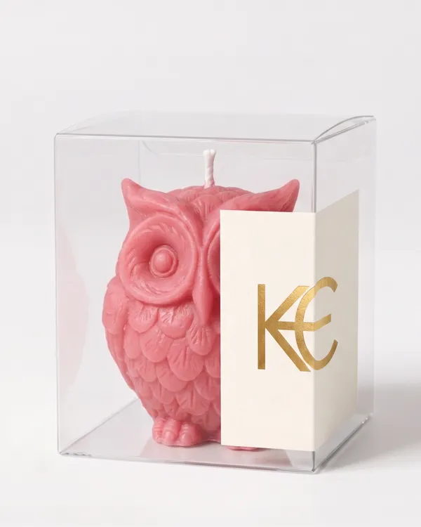 Handcrafted_Owl_Shaped_Decorative_Candle_3_Pcs