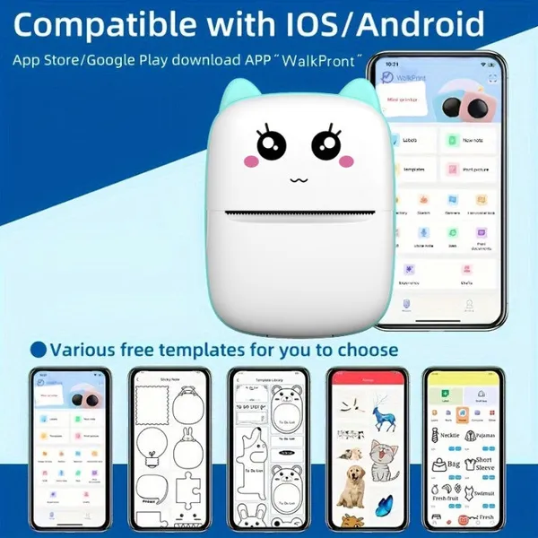 Portable_Inkless_Label_Printer_For_Ios_Android
