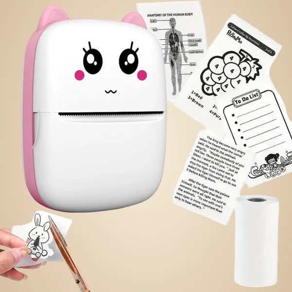 Portable_Inkless_Label_Printer_For_Ios_Android