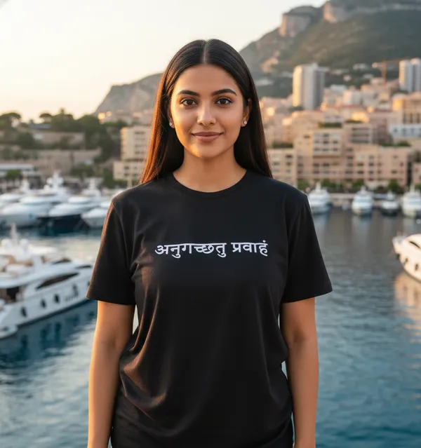 Black_(Go_With_The_Flow)_180_Gsm_Poly_Cotton_Half_Sleeve_T-Shirt