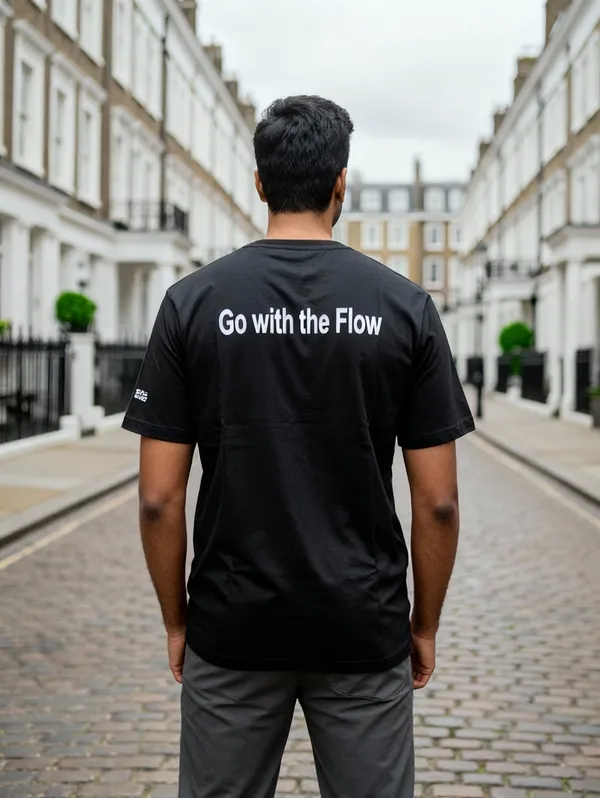 Black_(Go_With_The_Flow)_180_Gsm_Poly_Cotton_Half_Sleeve_T-Shirt