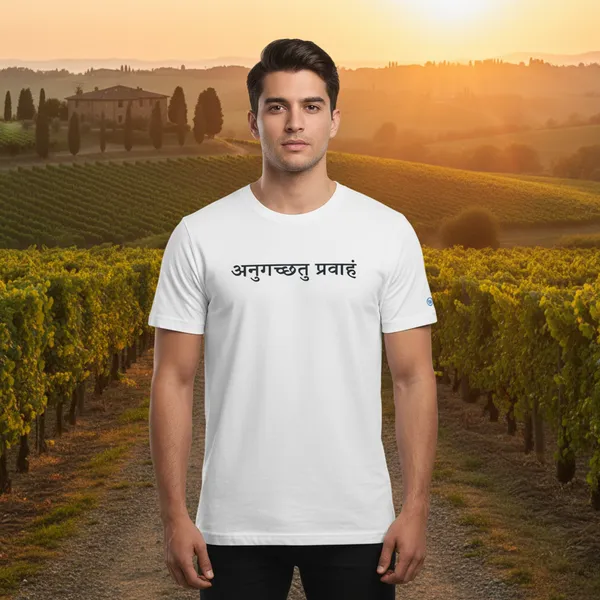 White_(Go_With_The_Flow)_180_Gsm_Poly_Cotton_Half_Sleeve_T-Shirt