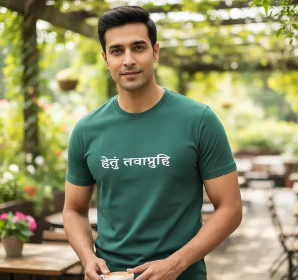 Bottle_Green_(Find_Your_Purpose)_180_Gsm_Poly_Cotton_Half_Sleeve_T-Shirt