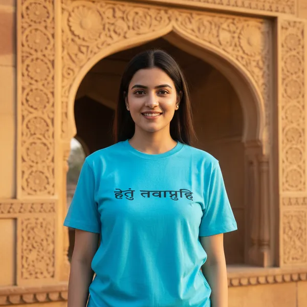 Sky_Blue_(Find_Your_Purpose)_180_Gsm_Poly_Cotton_Half_Sleeve_T-Shirt