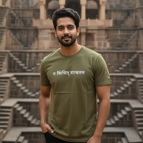 Olive_(Nothing_Is_Eternal)_180_Gsm_Poly_Cotton_Half_Sleeve_T-Shirt