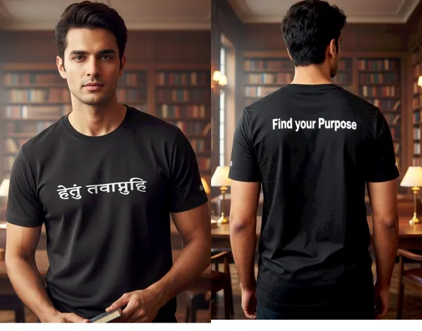 Black_(Find_Your_Purpose)_180_Gsm_Poly_Cotton_Half_Sleeve_T-Shirt