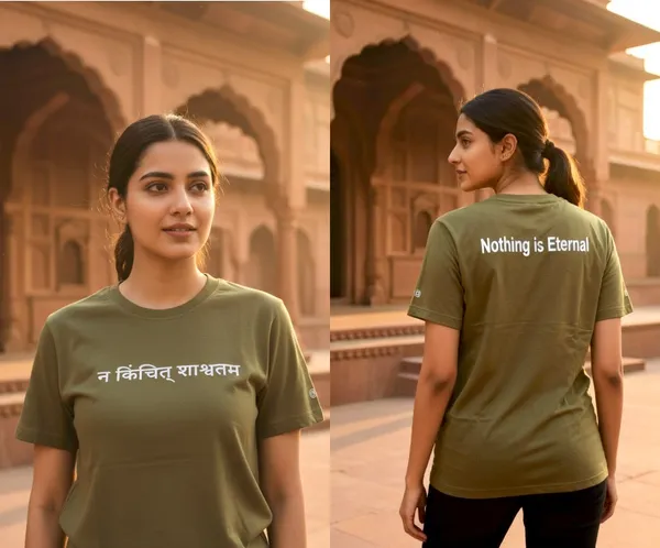 Olive_(Nothing_Is_Eternal)_180_Gsm_Poly_Cotton_Half_Sleeve_T-Shirt