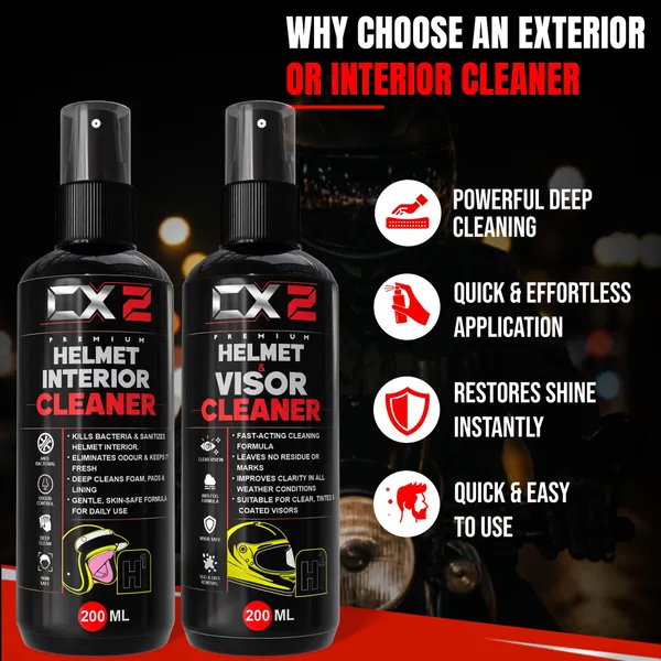Cx2_Helmet_Care_Kit_2-In-1_|_Helmet_Visor_Cleaner_&_Interior_Cleaner_Spray_Combo_(200Ml_Each)_|_Anti-Bacterial_&_Anti-Odour_Formula_|_Quick_Dry_Helmet_Cleaning_Kit_For_All_Bike_Helmets_(Pack_Of_2)