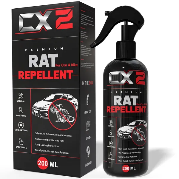 Cx2_Rat_Repellent_Spray_200Ml_For_Car_&_Bike_|_Natural_Mouse_Repellent_Spray_|_Protects_Vehicle_Wires_From_Rat_Damage_|_Non-Toxic_Pest_Control_Spray_|_No_Kill_Formula_For_Cars_Bikes_&_Scooters