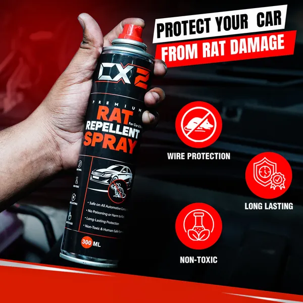 Cx2_Rat_Repellent_Spray_For_Cars_300Ml_|_Human_Safe_No-Kill_Rat_Repellent_Spray_|_2X_Advanced_Rodent_Protection_Formula_|_Protects_Car_Wires_&_Engine_|_Easy_Spray_Nozzle_For_Cars_&_Bikes