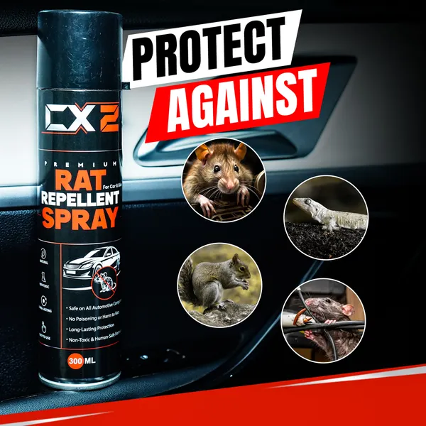 Cx2_Rat_Repellent_Spray_For_Cars_300Ml_|_Human_Safe_No-Kill_Rat_Repellent_Spray_|_2X_Advanced_Rodent_Protection_Formula_|_Protects_Car_Wires_&_Engine_|_Easy_Spray_Nozzle_For_Cars_&_Bikes