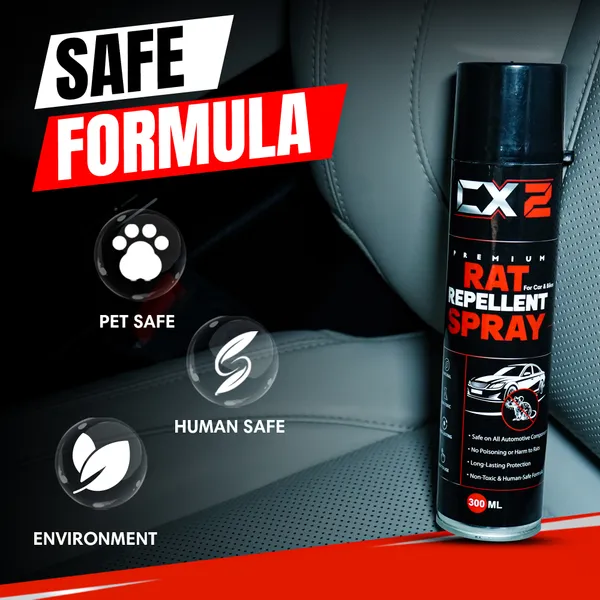 Cx2_Rat_Repellent_Spray_For_Cars_300Ml_|_Human_Safe_No-Kill_Rat_Repellent_Spray_|_2X_Advanced_Rodent_Protection_Formula_|_Protects_Car_Wires_&_Engine_|_Easy_Spray_Nozzle_For_Cars_&_Bikes