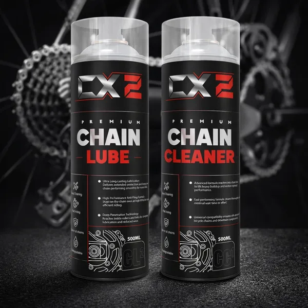 Cx2_Chain_Lube_&_Chain_Cleaner_Combo_For_Bikes_|_Cl2_Chain_Lubrication_Spray_+_Cc1_Deep_Chain_Cleaner_Spray_(400Ml_Each)_|_Complete_Motorcycle_Chain_Care_Kit_|_Suitable_For_All_Bikes_&_Motorcycles_(Pack_Of_2)