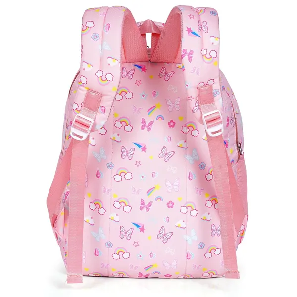 Pink_Polyurethane_Zipper_School_Backpack_For_Girls