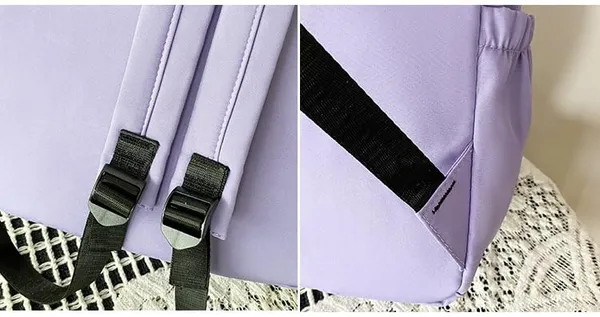Purple_Polyurethane_Zipper_School_Backpack_For_Girls