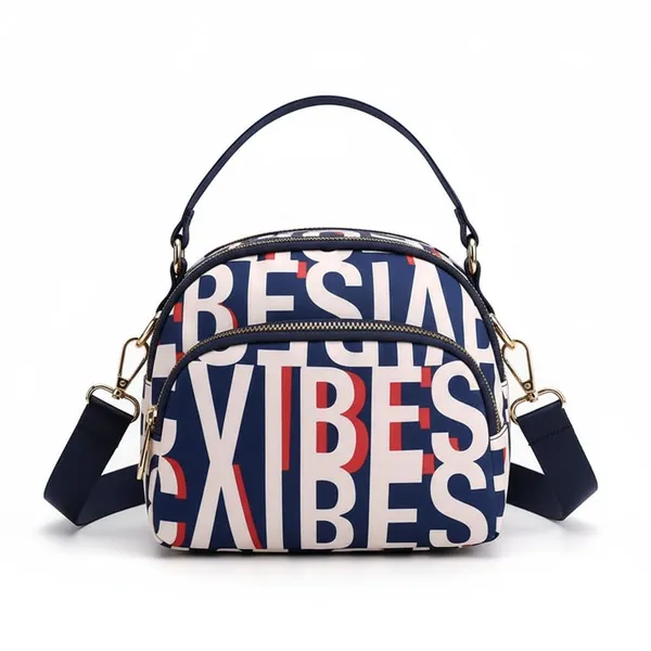 Multicolor_Polyurethane_Zipper_Cross_Body_Hand-Carry_Bag_For_Girls