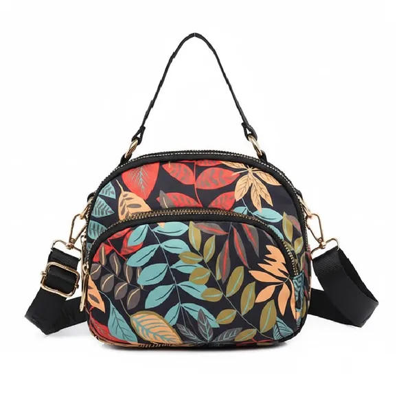 Multicolor_Polyurethane_Zipper_Hand-Carry_Bag_For_Girls
