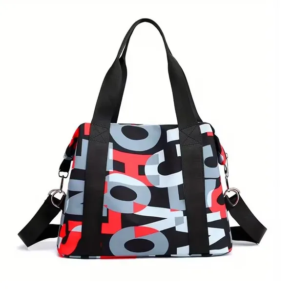 Multicolor_Polyurethane_Zipper_Gym_And_Travel_Duffel_Hand-Carry_Bag_For_Girls