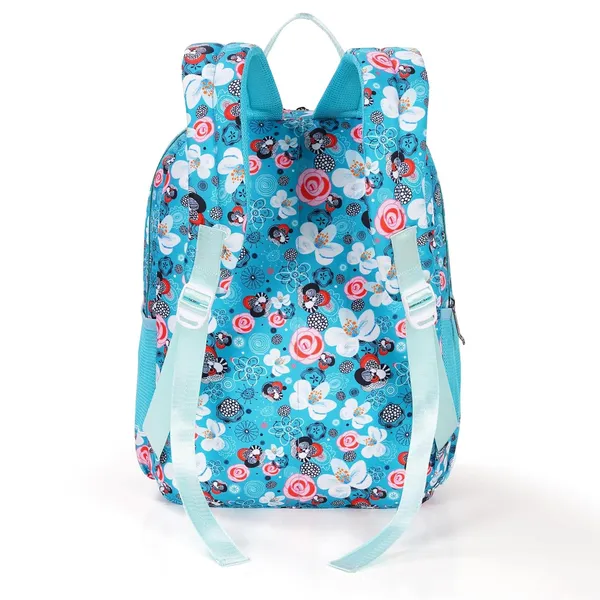 Blue_Polyurethane_Zipper_Backpack_For_Baby_Girls