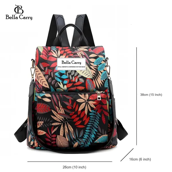 Multicolor_Polyurethane_Zipper_Backpack_For_Girls
