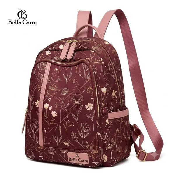 Bella_Carry_Floral_Print_Casual_Backpack_for_Women_&_College_Girls_|_Water-Resistant_Lightweight_Daypack_Travel_&_Office_Shoulder_Bag