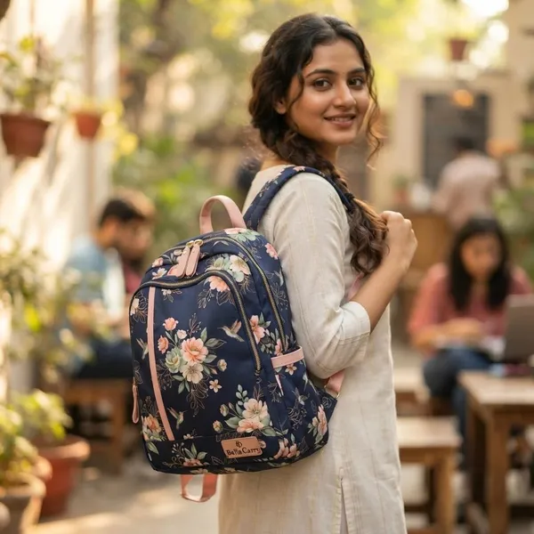 Bella_Carry_Floral_Print_Casual_Backpack_for_Women_&_College_Girls_|_Water-Resistant_Lightweight_Daypack_Travel_&_Office_Shoulder_Bag
