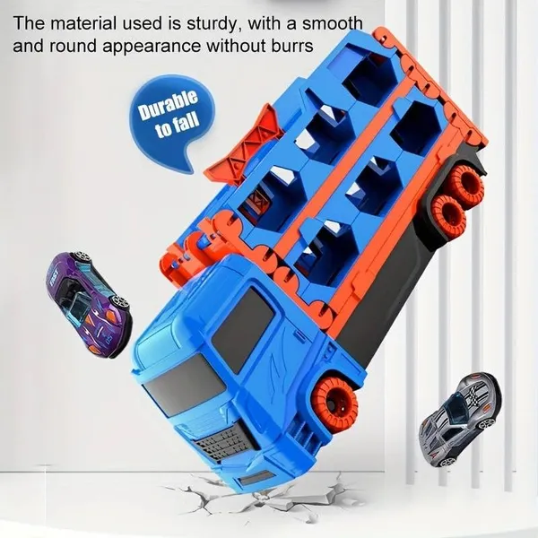 Big_Truck_Carrier_Race_Track_Folding_78-Inch_Toy_Truck_Transport_Car_Carrier_Track_&_2_Diecast_Metal_Toy_Cars_Hauler_Truck_Car_Toys_Track_Set_Gifts_For_Age_3-10_Yr_Old_Kids_(Blue_Trailer)