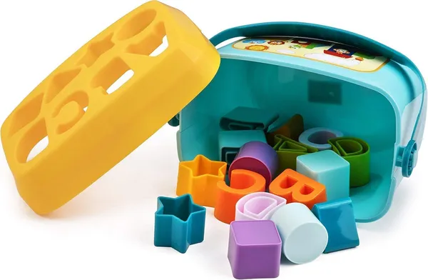 Shape_Sorting_Blocks_With_Basket_Baby'S_First_Educational_Activity_Toys_8_Shapes_2_Each_Sorting_Cubes_For_Kids_Development_With_Storage_Bucket_Counting_Learning_Toys_For_Toddlers