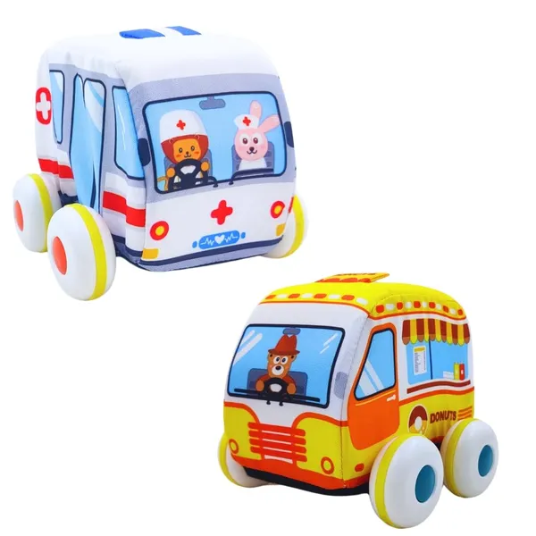 Soft_Pull_Back_Vehicle_Set_Of_2_Plush_Baby_Toy_Cars_Pull_Back_Cars,_Ambulance_And_Donuts_Car_Soft_Washable_Vehicles_Toys_For_Babies_And_Toddlers_Plush_Toy_For_2_Year_Baby