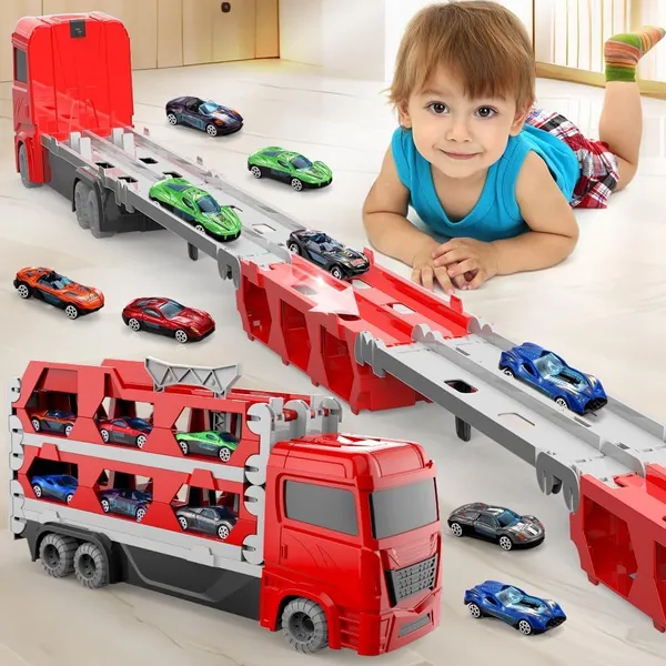 Big_Carrier_Truck_Race_Track_Boys_Toys,_78-Inch_Toy_Truck_Transport_Car_Race_Trailer_&_2_Die-Cast_Metal_Toy_Cars,_Toddler_Truck_Car_Toys_Track_Set_Gifts_For_Kids_Age_3_4_5_6+_Years