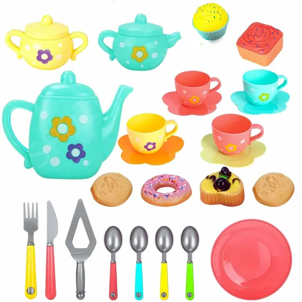 Tea_Set_Tea_Party_Pretend_Playset_For_Kids,_Tea_Set_Party_With_Dessert_Candy_Muffin_Toys_Including_Teapot_Cups_&_Plates_Girls_Kitchen_Toy_Gift_For_Toddler_Kids_Boys_Girls_3_Yrs+