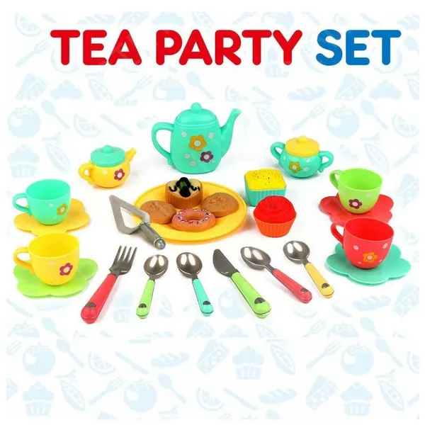 Tea_Set_Tea_Party_Pretend_Playset_For_Kids,_Tea_Set_Party_With_Dessert_Candy_Muffin_Toys_Including_Teapot_Cups_&_Plates_Girls_Kitchen_Toy_Gift_For_Toddler_Kids_Boys_Girls_3_Yrs+
