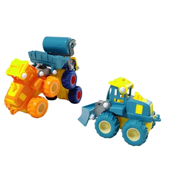 3Pc_Tractor_Truck_Monster_Truck_Construction_Vehicles_For_Kids_Pretend_Play_Toy_Trucks_Tractor_3_Pc_Play_Set_Building_Vehicles_Set_For_Kids_3-14_Years._(3_In_1_Tractor),Assorted