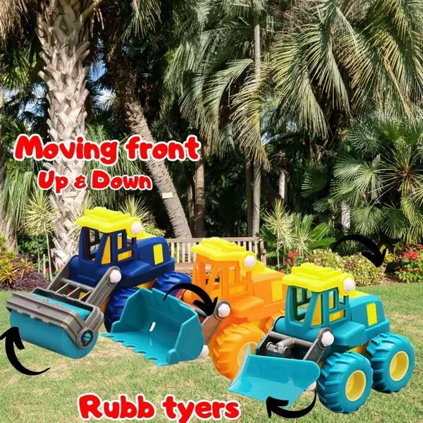 3Pc_Tractor_Truck_Monster_Truck_Construction_Vehicles_For_Kids_Pretend_Play_Toy_Trucks_Tractor_3_Pc_Play_Set_Building_Vehicles_Set_For_Kids_3-14_Years._(3_In_1_Tractor),Assorted