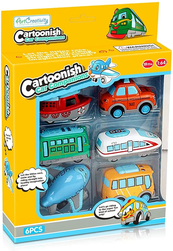 Cute_Metal_Die_Cast_Pull_Back_Vehicles_Toy_Cars_Play_Set_Toddlers_Car_Toys_Includes_Mini_Cars_Toys_Alloy_Helicopter,_Texi,_Bus,_Boat,_Train,_For_Kids_3_4_5+_(Vehicle_6Pc)