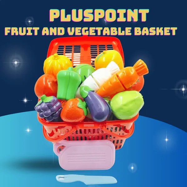15_Pcs_Fruit_&_Vegetable_Cutting_Toy_Set_With_Basket_|_Sliceable_Pretend_Play_Kitchen_Toys_For_Kids_|_Learning_Toy_With_Knife_&_Cutting_Board_For_Boys_&_Girls