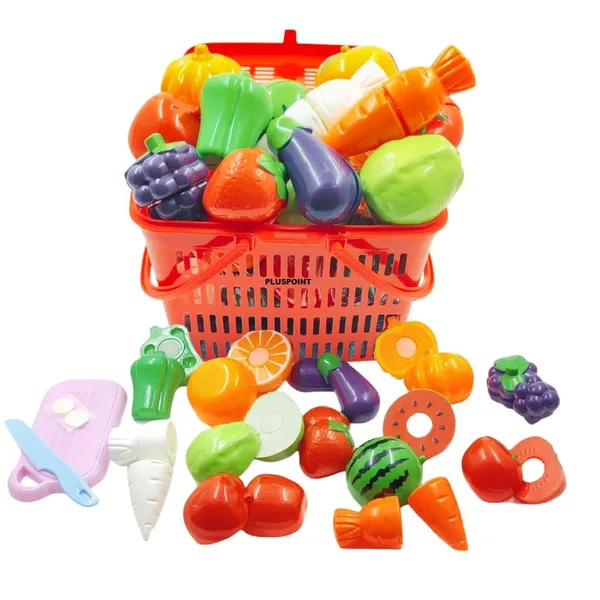 15_Pcs_Fruit_&_Vegetable_Cutting_Toy_Set_With_Basket_|_Sliceable_Pretend_Play_Kitchen_Toys_For_Kids_|_Learning_Toy_With_Knife_&_Cutting_Board_For_Boys_&_Girls