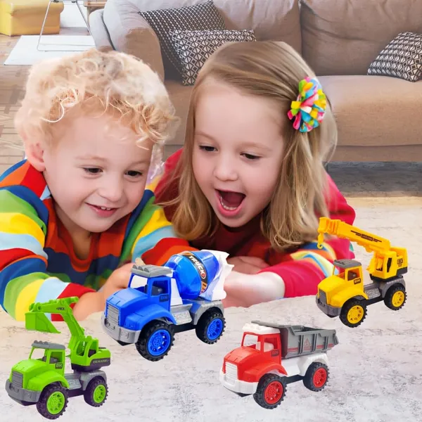 Construction_Vehicle_Trucks_Friction_Powered_City_Builder_Series_Of_Mixer,_Excavator,_Crane,_Dumper_Set_Of_4_Pretend_Play_Vehicles_For_Kids_(4Pc_City_Builder)-_Multi_Color