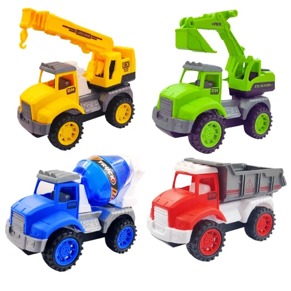 Construction_Vehicle_Trucks_Friction_Powered_City_Builder_Series_Of_Mixer,_Excavator,_Crane,_Dumper_Set_Of_4_Pretend_Play_Vehicles_For_Kids_(4Pc_City_Builder)-_Multi_Color