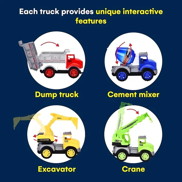 Construction_Vehicle_Trucks_Friction_Powered_City_Builder_Series_Of_Mixer,_Excavator,_Crane,_Dumper_Set_Of_4_Pretend_Play_Vehicles_For_Kids_(4Pc_City_Builder)-_Multi_Color