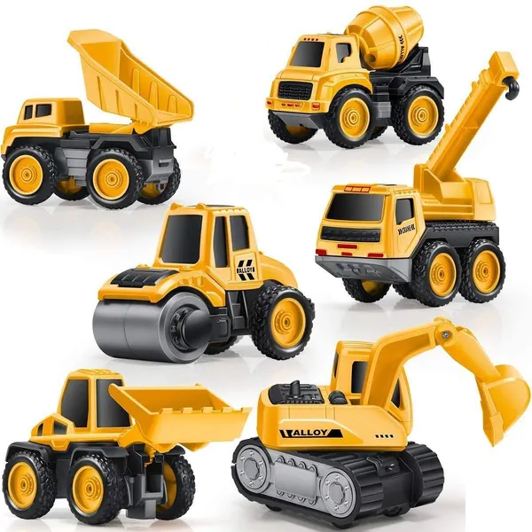 Diecast_Metal_Construction_Trucks_Pack_Of_6_Pull_Back_Engineering_Vehicles_Playset,_Excavator,_Bulldozer,_Roller,_Dump_Truck,_Mixer_Truck,_Toys_Gift_For_Age_3+_Kids