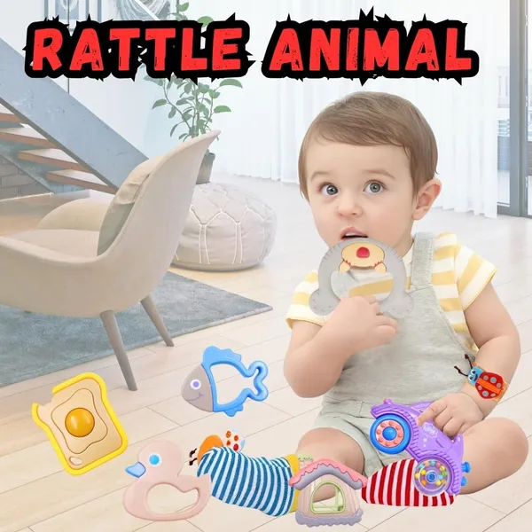 6Pcs_Infant_Rattle_And_Teether_Toy_Set_For_Newborns_0-12_Months_Colorful_Baby_Toys_With_Gentle_Rattle_Noise_And_Easy_Hold_Design