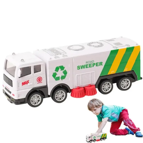 Garbage_Truck_Toy_Vehicles_Set_4_Pack_Sanitation_Model_Recycle_Trucks_Water_Tanker_Playset_Friction_Power_For_Boys_Age_3+_Toddlers_Kids_Holiday_Birthday_Gift(4Pc_Garbage_Truck)