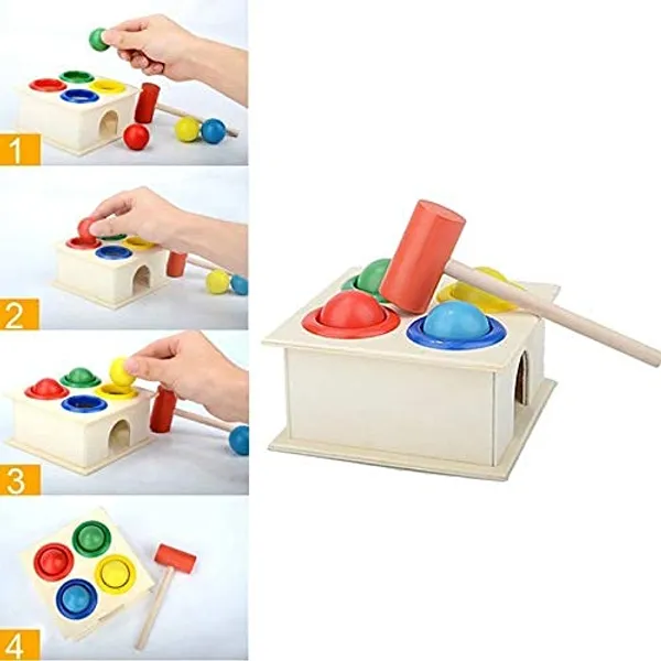 Wooden_Hammer_Knock_The_Ball_Game_Pounding_Bench_With_Box_Case_For_Hand_And_Eye_Coordination_Skills_With_Colourful_Balls_Early_Educational_Toy_Set_For_Kids_2+_Years_(Small_Hammer_Table)