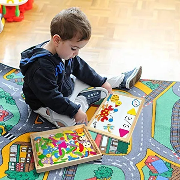 Wooden_Magnetic_Multifunctional_Double_Sided_Chalkboard_Dry_Erase_Board_With_Chalk,_Marker_&_Duster_Educational_Whiteboard_Blackboard_Drawing_Toys_Learning_&_Imagination_Play_For_Kids