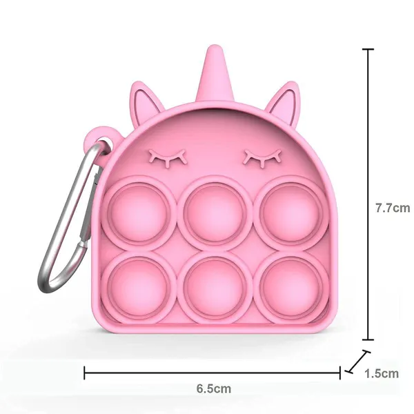 Unicorn_Shape_Pop_It_4Pc_Set_Pop_Fidget_Toy_With_Unicorn_Keychain_Push_Bubble_Fidget_Sensory_Toy_For_Kids_And_Adults,_Popper_Popit_(Unicorn_+3_Pc)