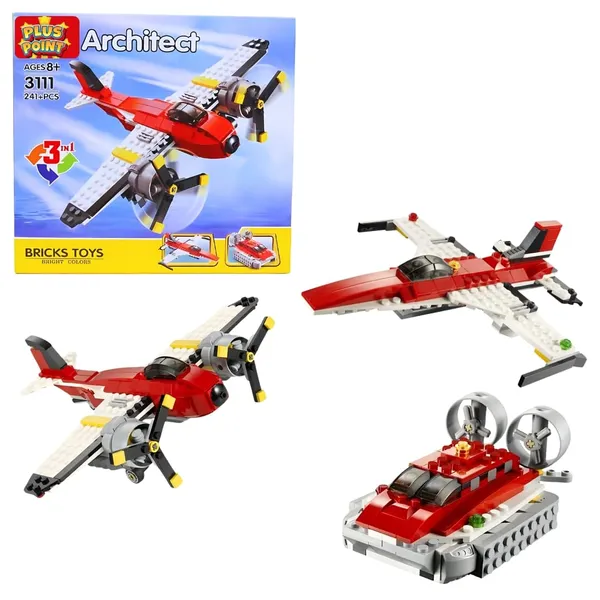 Propeller_Toy_Blocks_3_In_1_Models_Adventures_Architect_Aircraft_Jet_Plane_Educational_Creative_Learning_Construction_Building_Blocks_&_Bricks_Toy_For_Children_Bright_Colors_(241_Pcs)