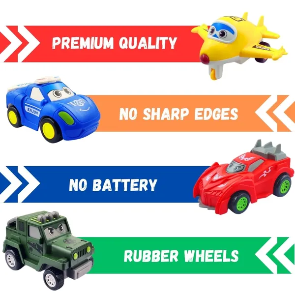 Friction_Powered_Carton_Cars_Toy_Push_And_Go_Cute_Cars_With_Fun_Durably_Built_Kids_Pretend_Play_Airplane_For_Children_Boys_Girls_(City_Rescue_4Pc)