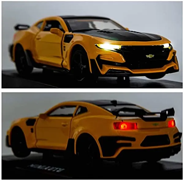 1:32_Bumblebee_Chevrolet_Camaro_Diecast_Metal_Pullback_Openable_Doors_Toy_Cars_With_Flashing_Light_&_Music_Sound_For_Gifts_Toys_For_Kids_Boys_Girls_Children